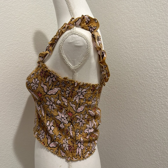 Aerie floral crop tank medium - Picture 2 of 4